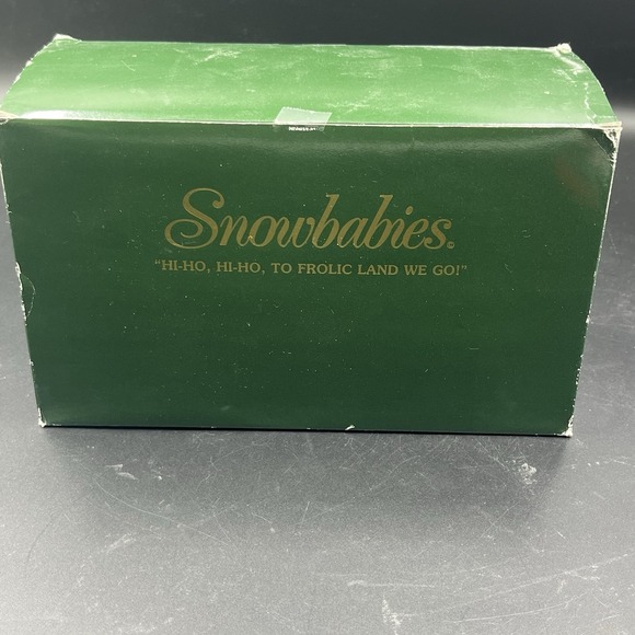 Snowbabies‎ "Hi Ho, Hi Ho To Frolic Land We Go"  Retired with Original Box - Picture 2 of 10